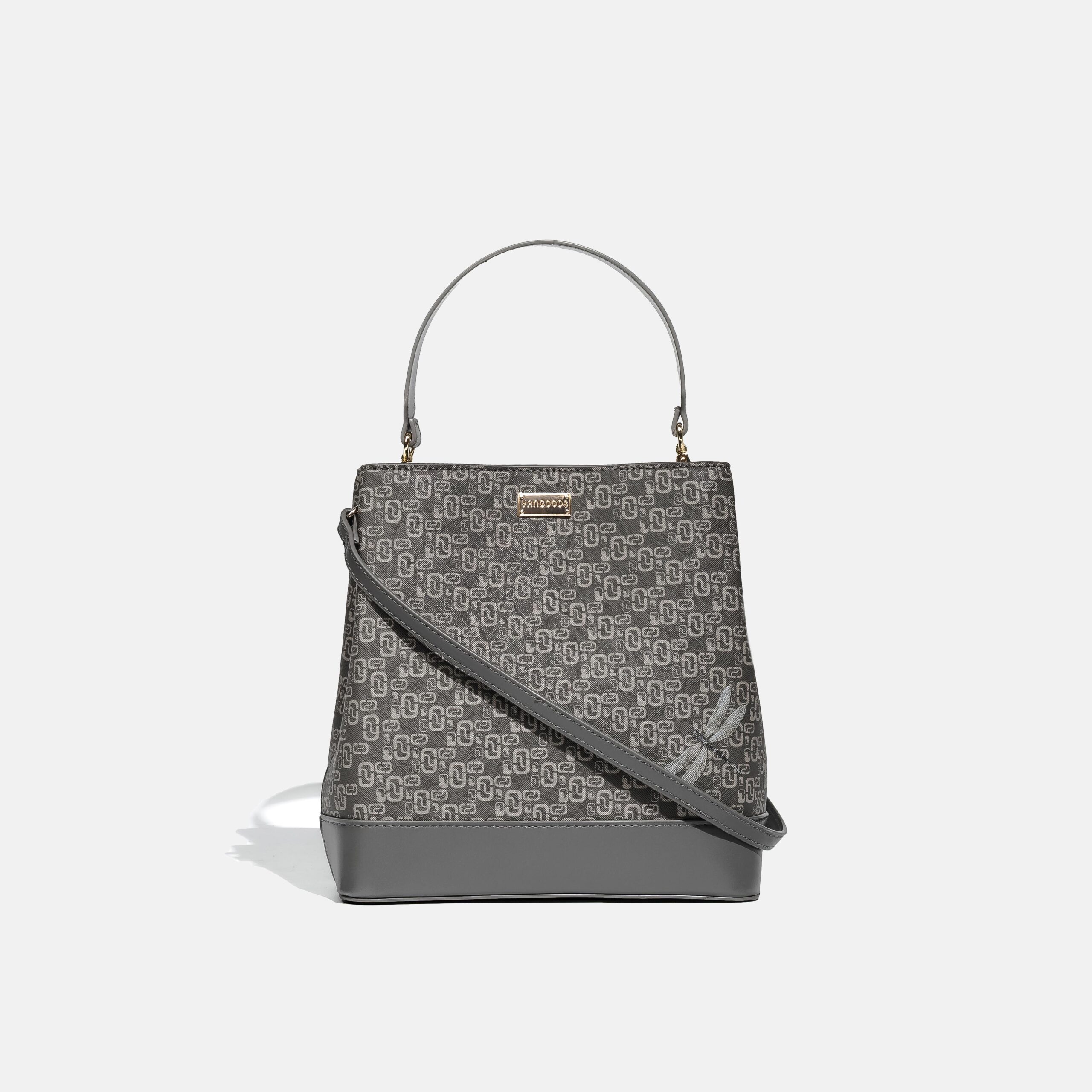 Bucket Bag Gray Front