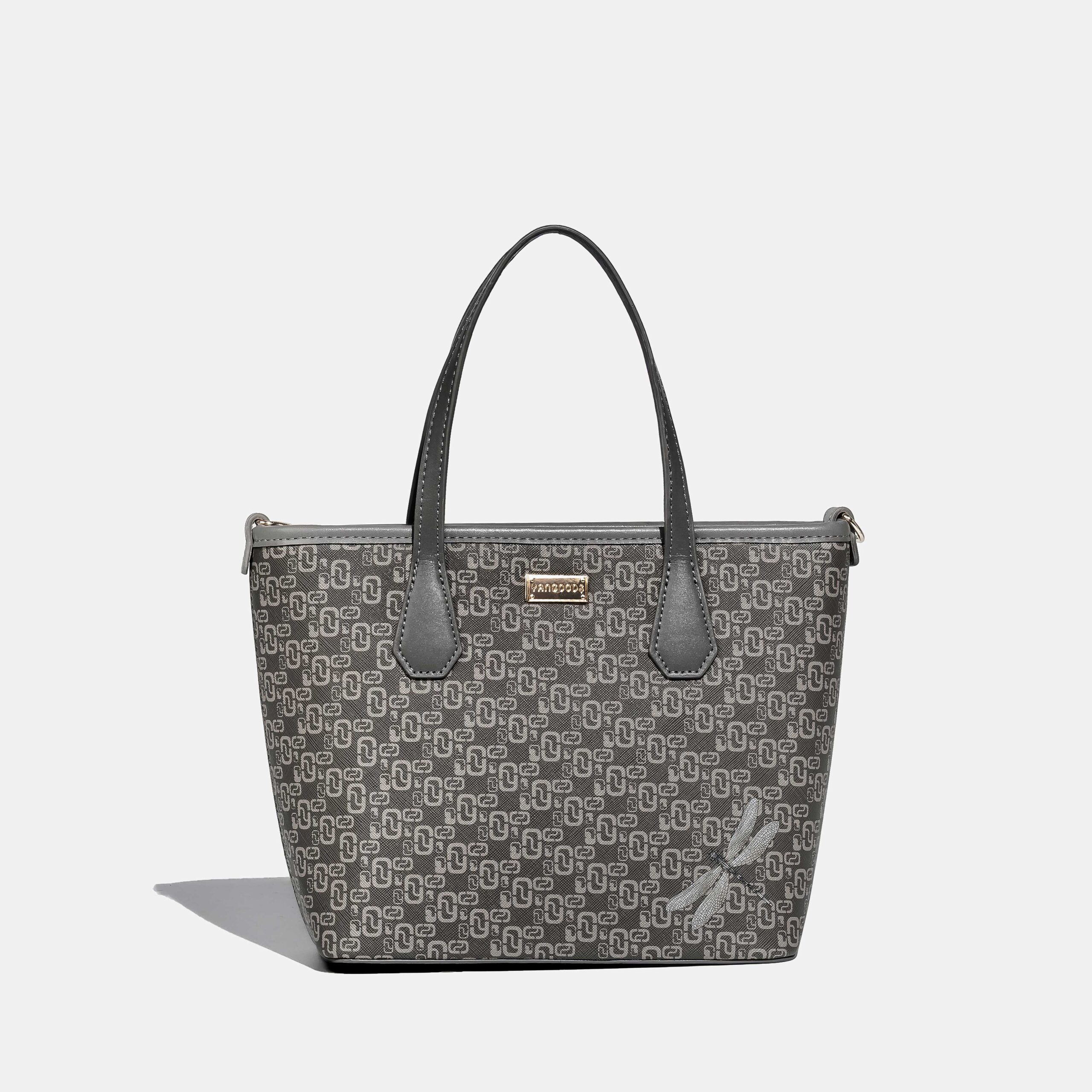 Mini shoulder Bag Gray Front